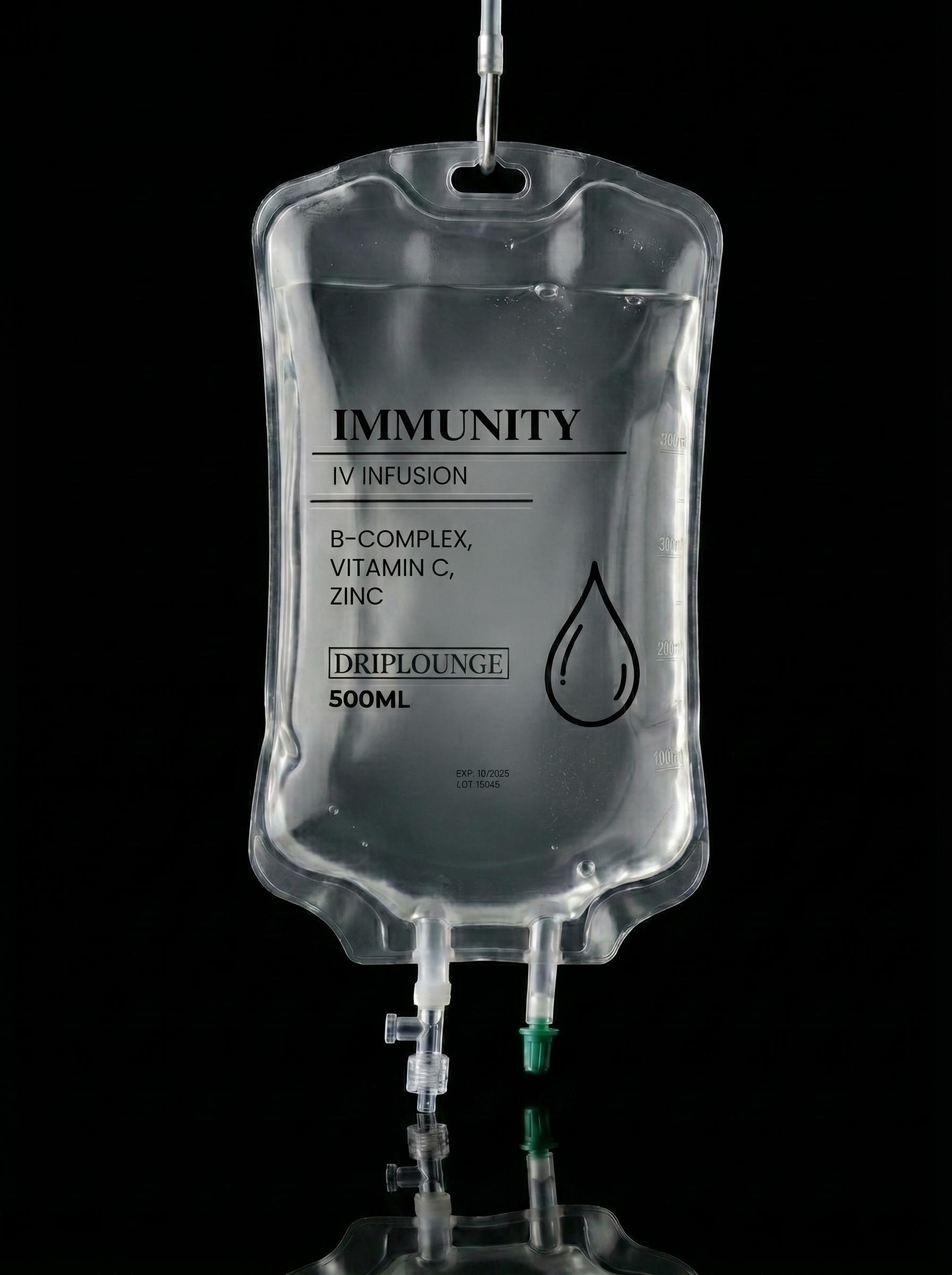 Immunity Drip IV bag